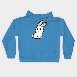 Cream Spotted Bunny Kids Hoodie